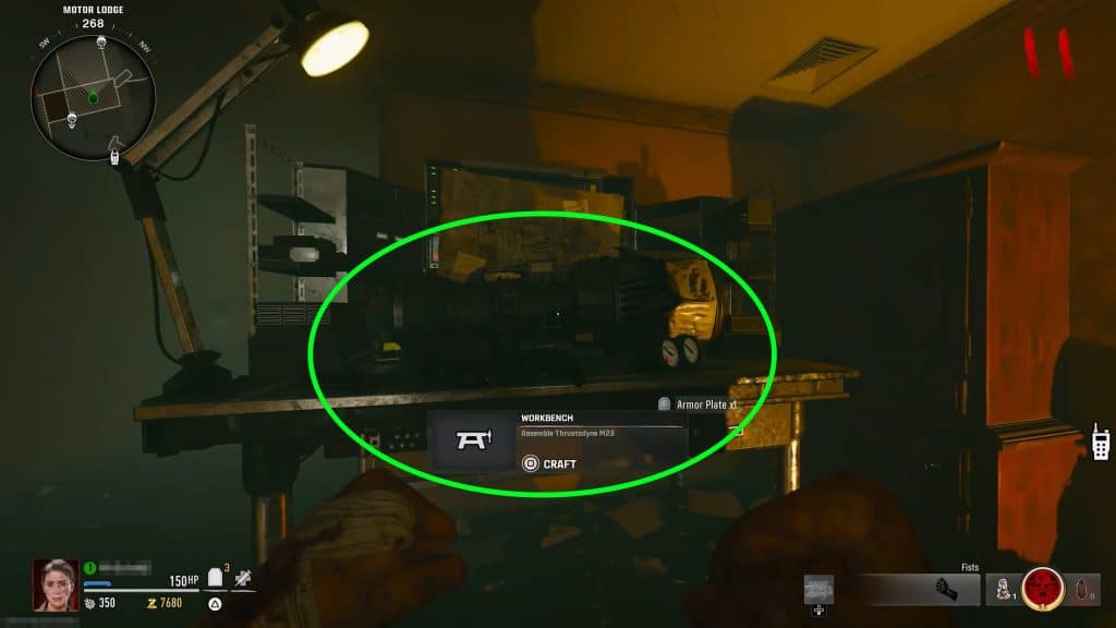 Crafting the Jet Gun