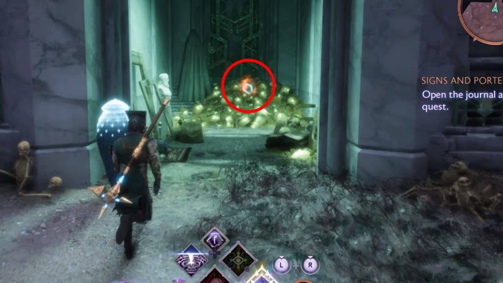 Necropolis Halls Mysterious Circle 