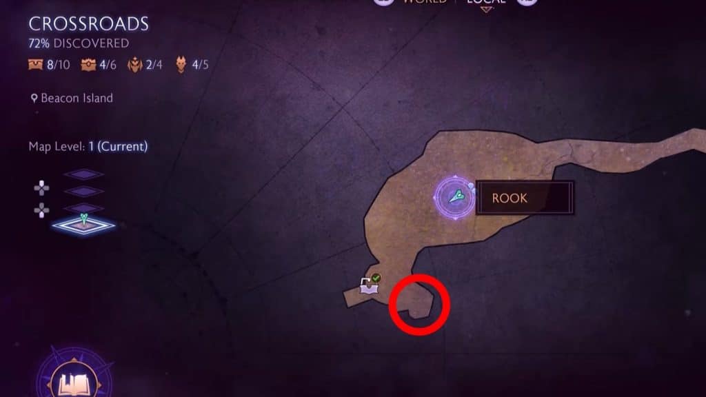 Crossroads Mysterious Circle Location