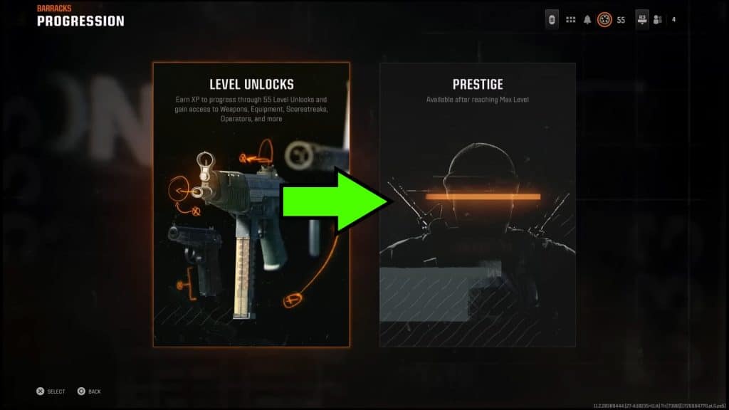 Prestige selection