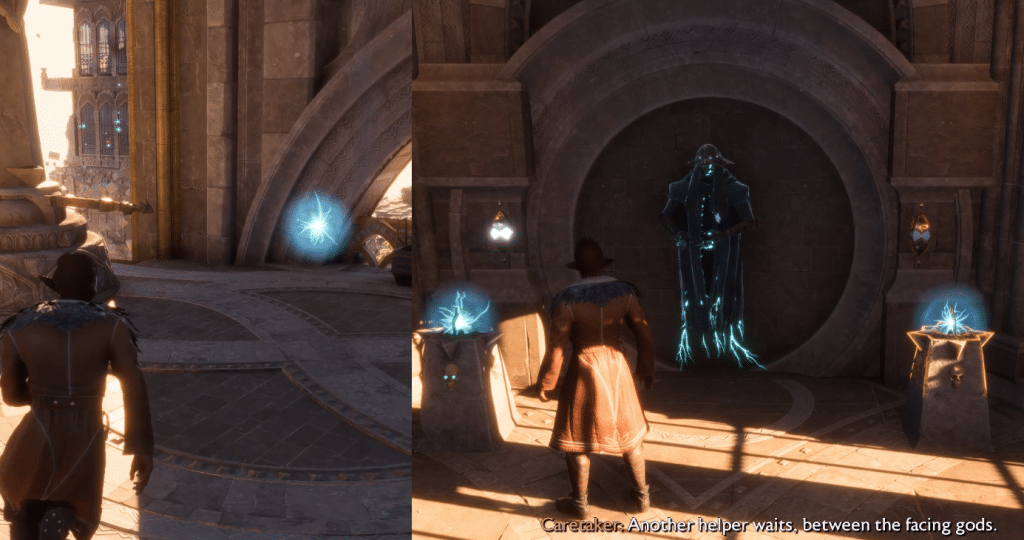Dragon Age: The Veilguard getting the second wisp + opening the door