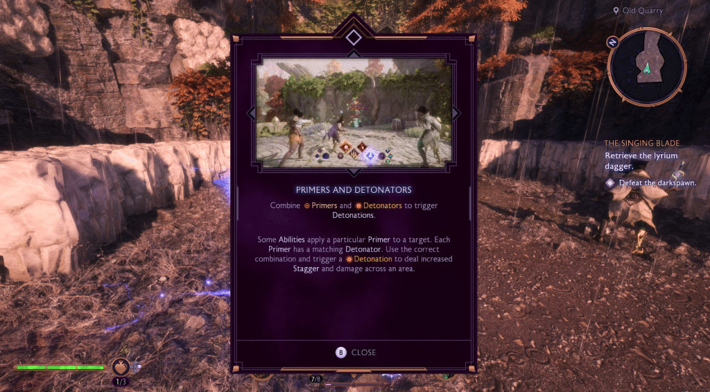 Dragon Age: The Veilguard tutorial for primers and detonators
