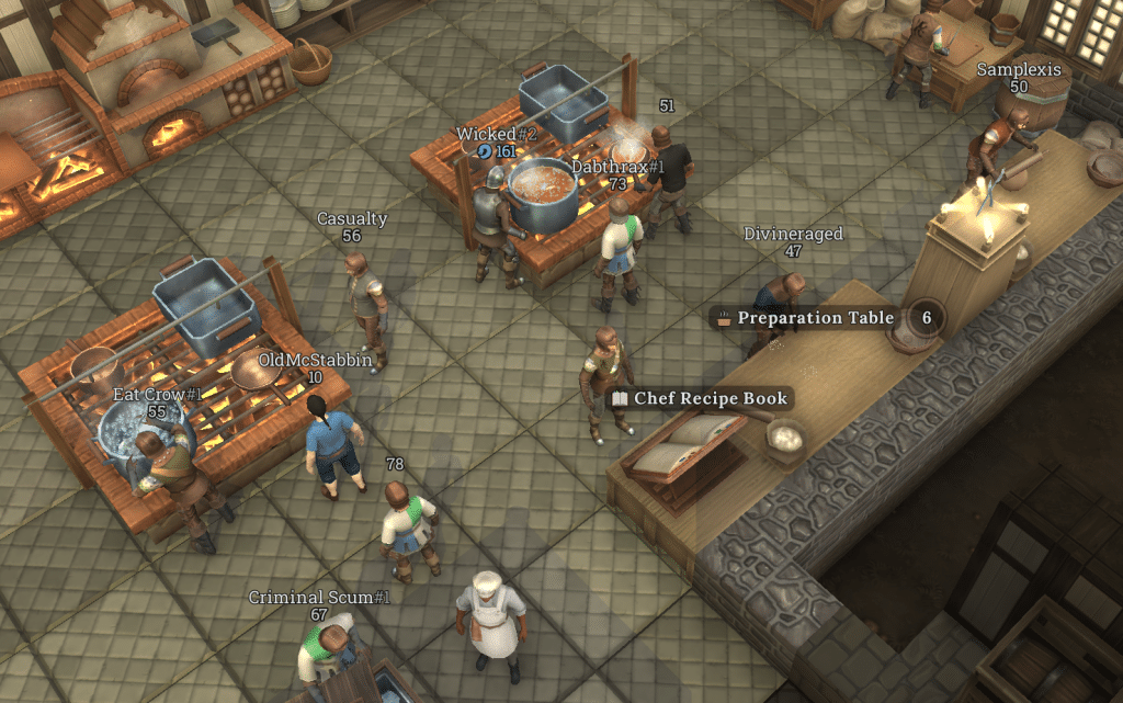 Brighter Shores delightful dab restaurant kitchen