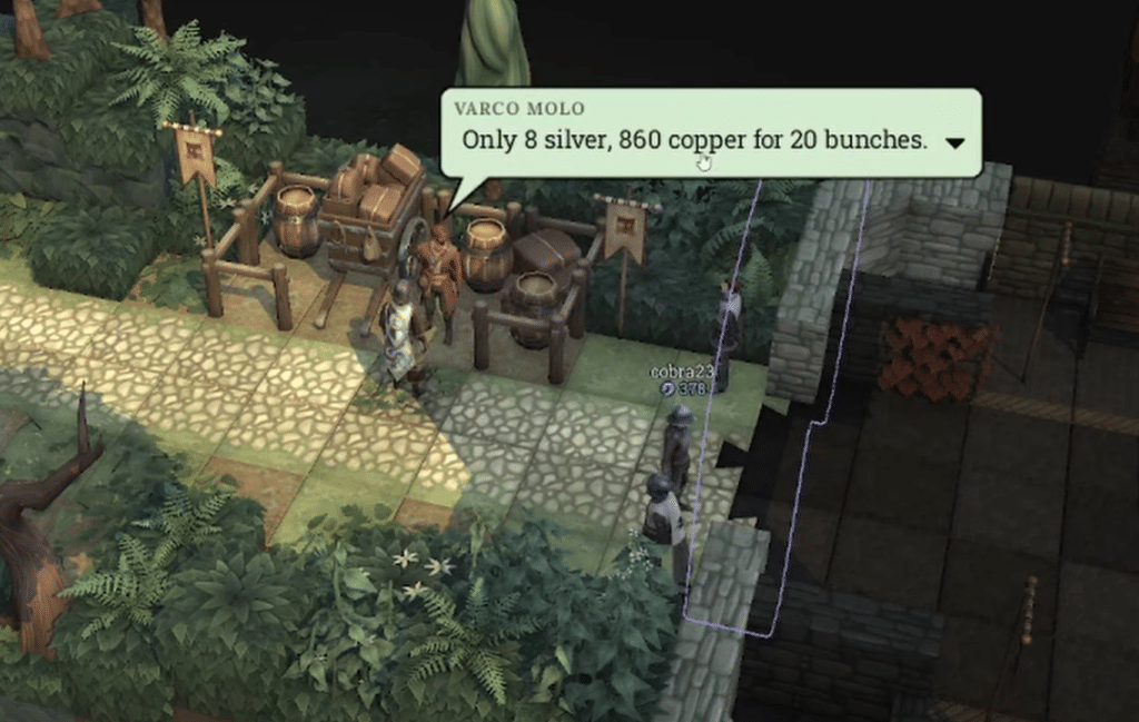 Brighter Shores player about to start a merchant venture