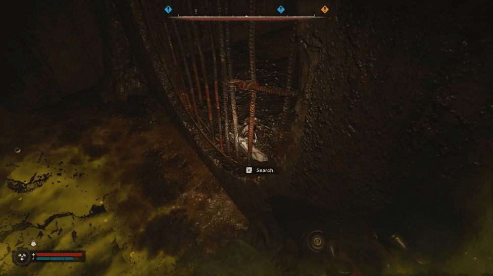 Barred entrance in Stalker 2
