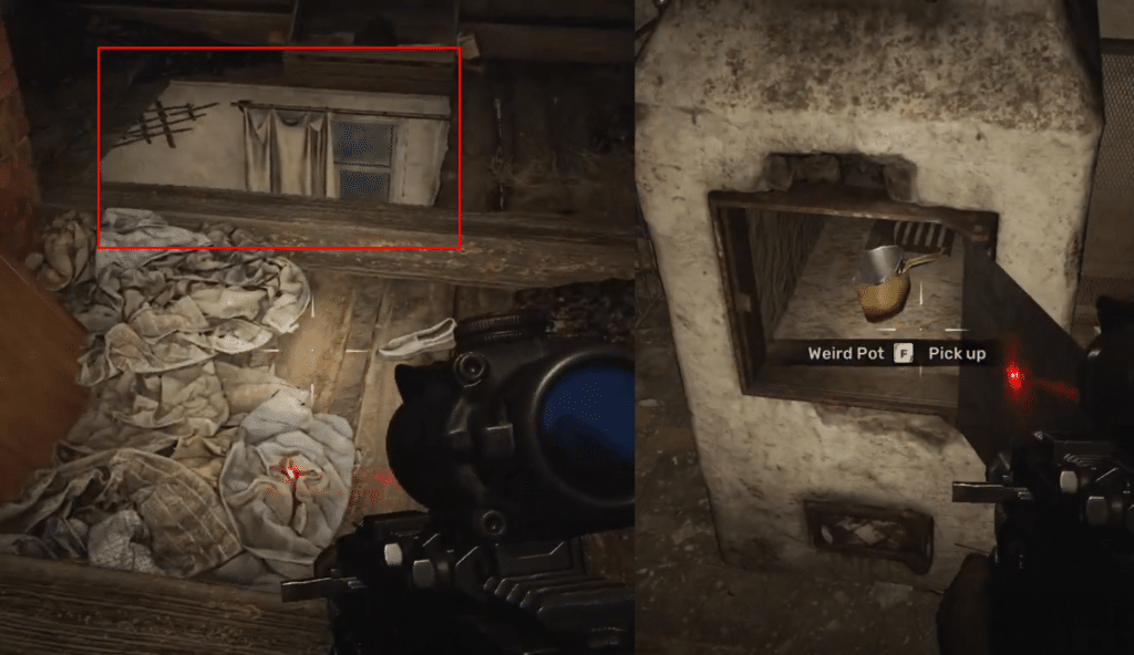 STALKER 2 attic hole and the weird pot