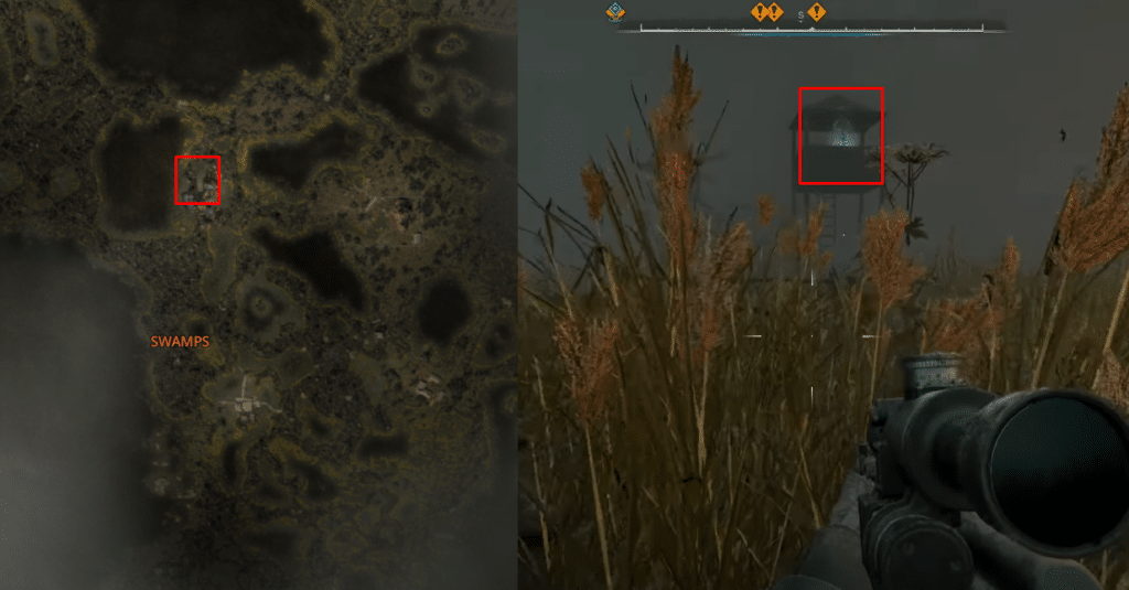 STALKER 2 location of the first beacon