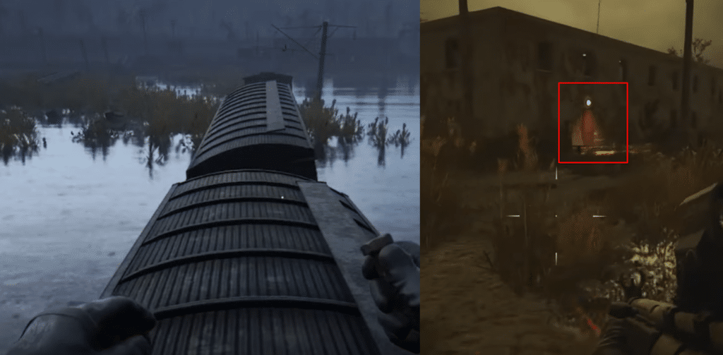 STALKER 2 jumping over train cars and reaching Quiet's building