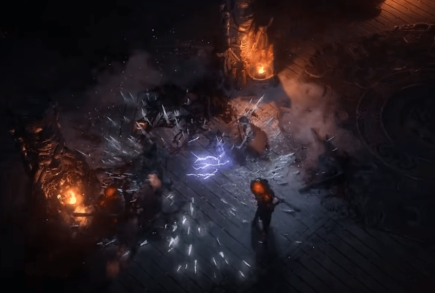 Path of Exile 2 sorceress preview clip