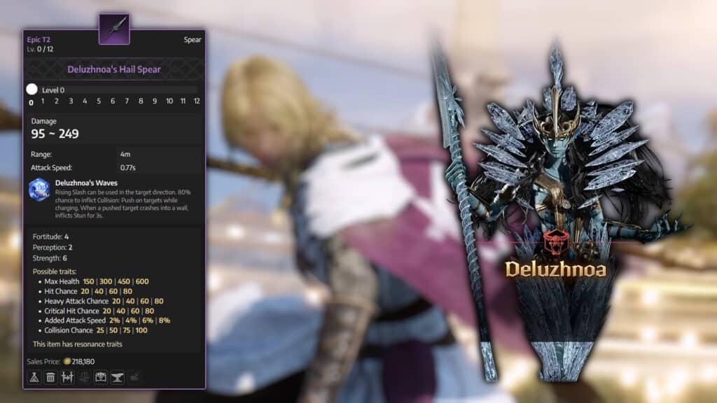 Deluzhnoa | Throne & Liberty: How to Get Spear Weapon Guide | All Spear Loot Drop Locations
