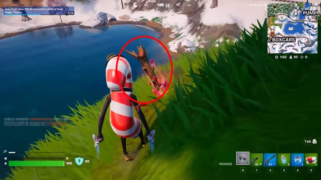 Dark Thorns | Fortnite: A Giant Turtle Has Been Spotted in the Area