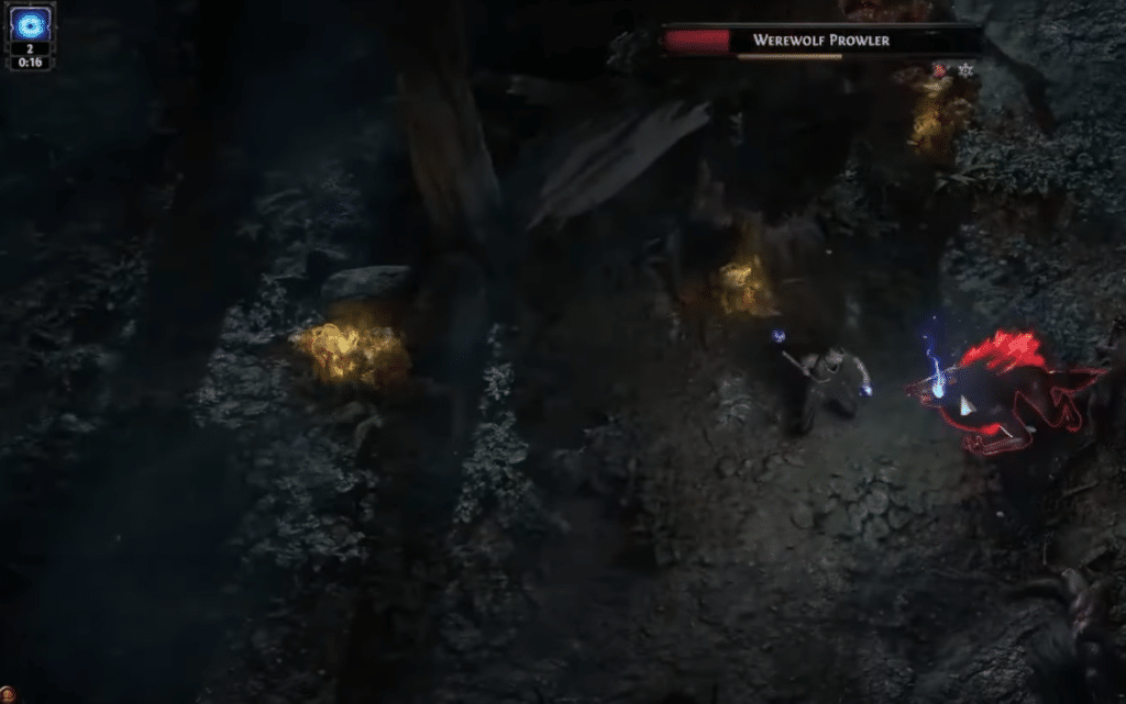 POE 2 monk with power charges