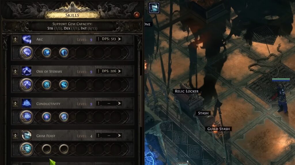 Skills | Path of Exile 2: Critical Arc Sorceress Leveling Build (January 2025)