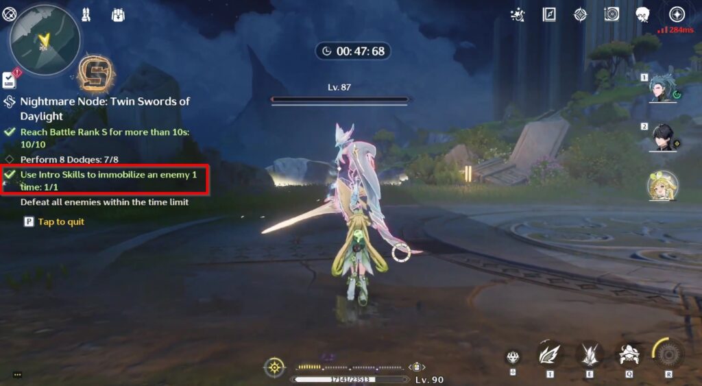 How to Use Intro Skill Damage to Immobilize an Enemy 1 Time Objective in Wuthering Waves