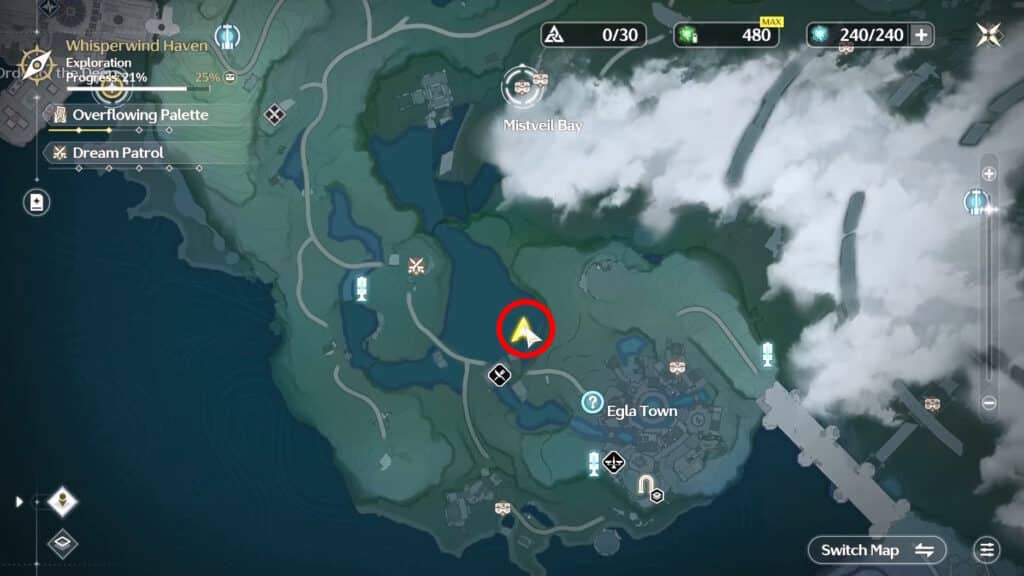 Egla Town Outskirts | Wuthering Waves: All Whisperwind Haven Overflowing Palette Guide