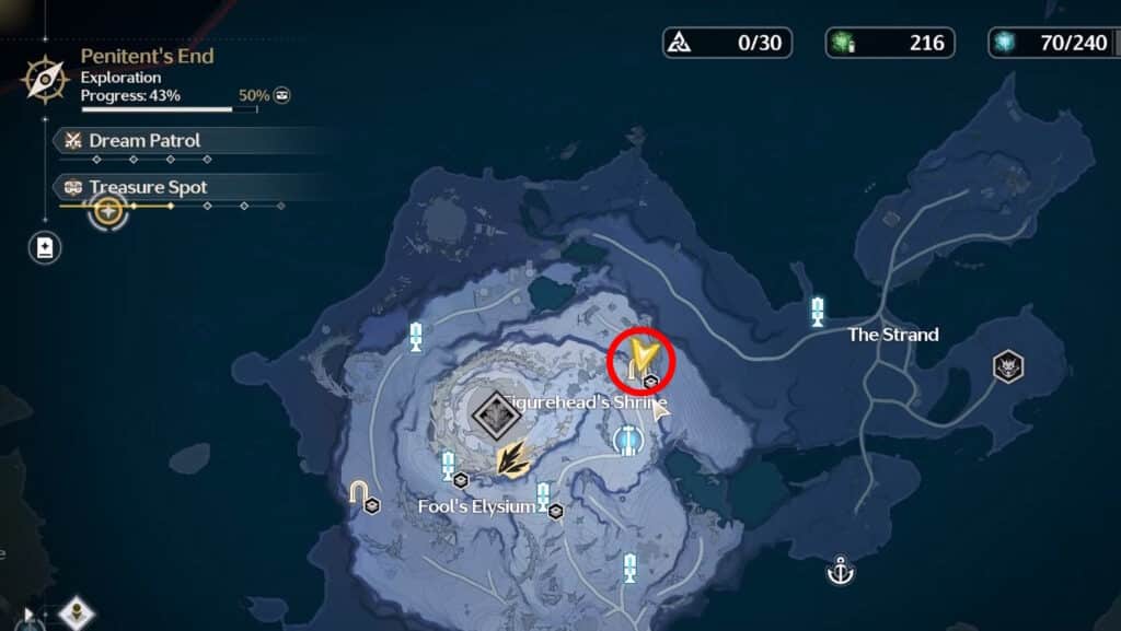 Figurehead's Shrine Cave | Wuthering Waves - All Penitent’s End Treasure Spot Chest Locations