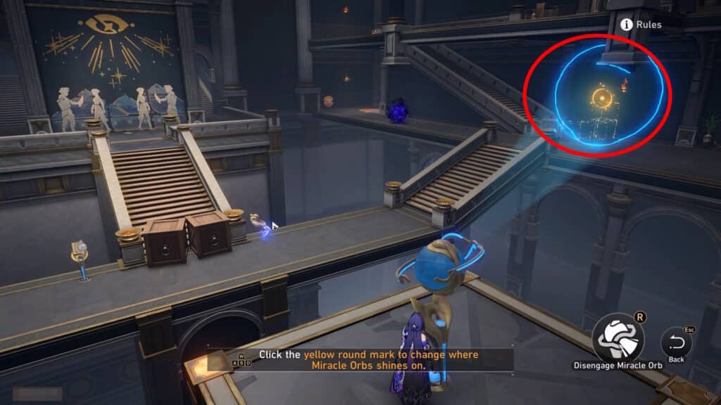 Using the Miracle Orb | Honkai Star Rail: Abyss of Fate Janusopolis Oronyx's Scales Puzzle