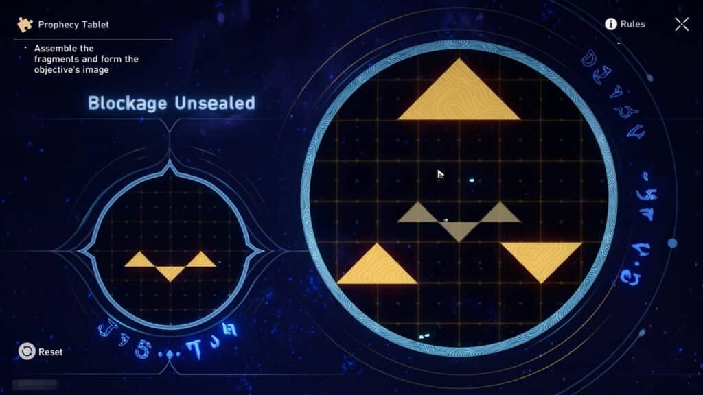 Prophecy Tablet: Blockage Unsealed | Honkai Star Rail: Abyss of Fate Janusopolis Oronyx's Scales Puzzle