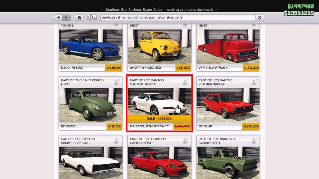 Penumbra FF Sale