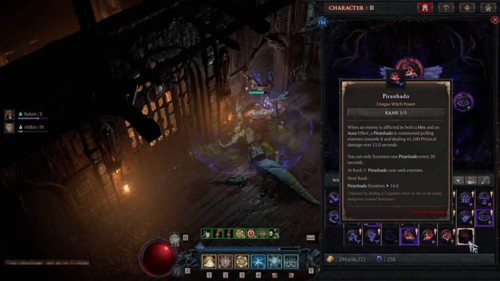 Piranhado Tooltip