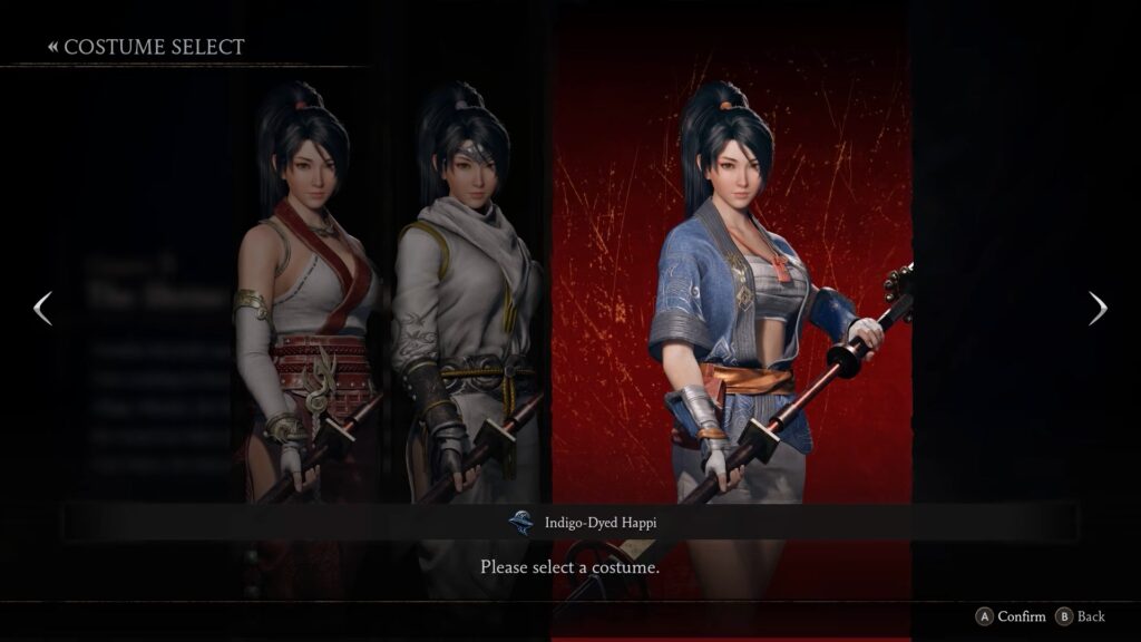 Indigo-Dyed Happi | Ninja Gaiden 2 Black: How To Get All Costumes | All Characters Outfits