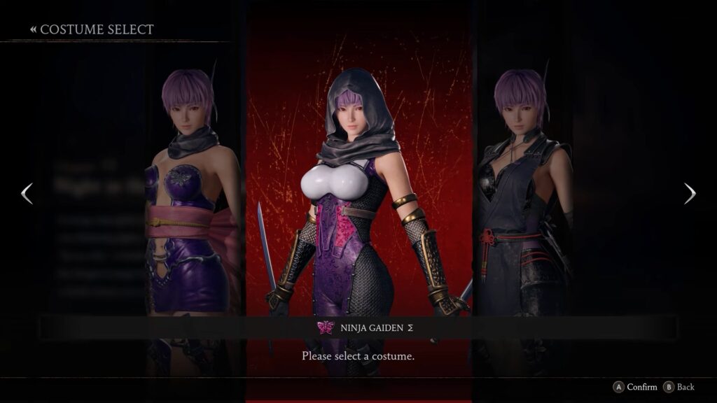 NGS1 Ayane | Ninja Gaiden 2 Black: How To Get All Costumes | All Characters Outfits