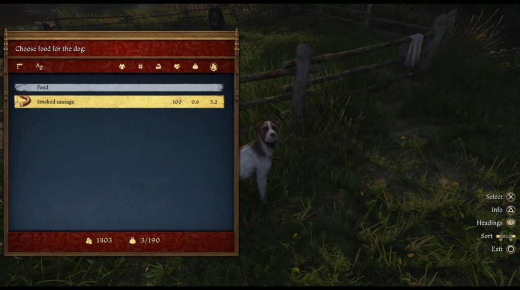 How to Feed Mutt in Kingdom Come Deliverance 2