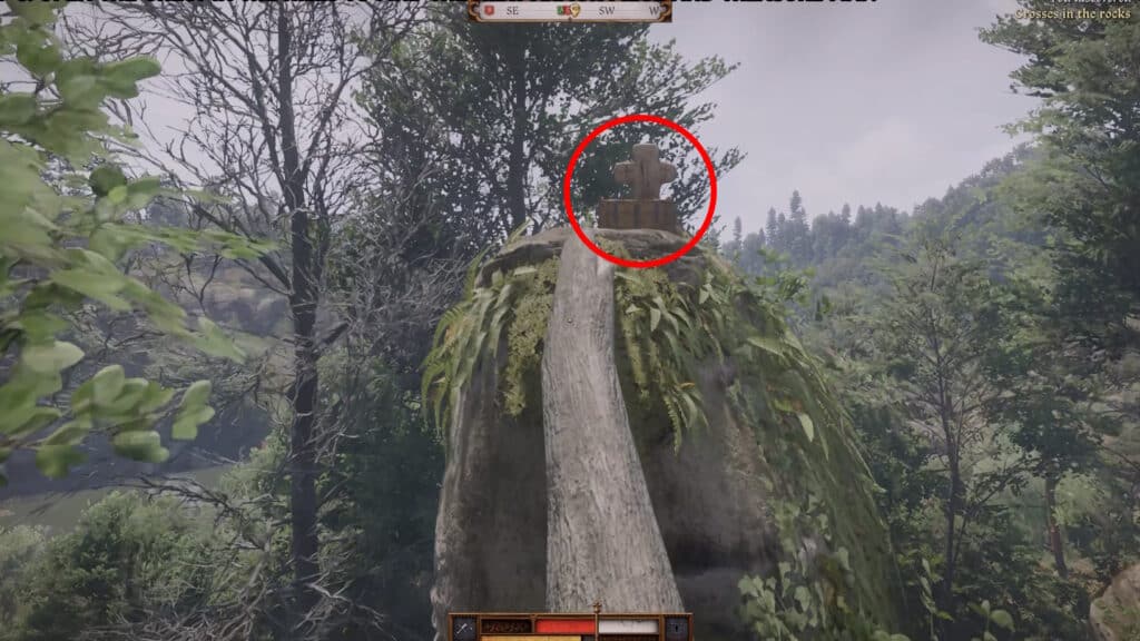 Atop the hill