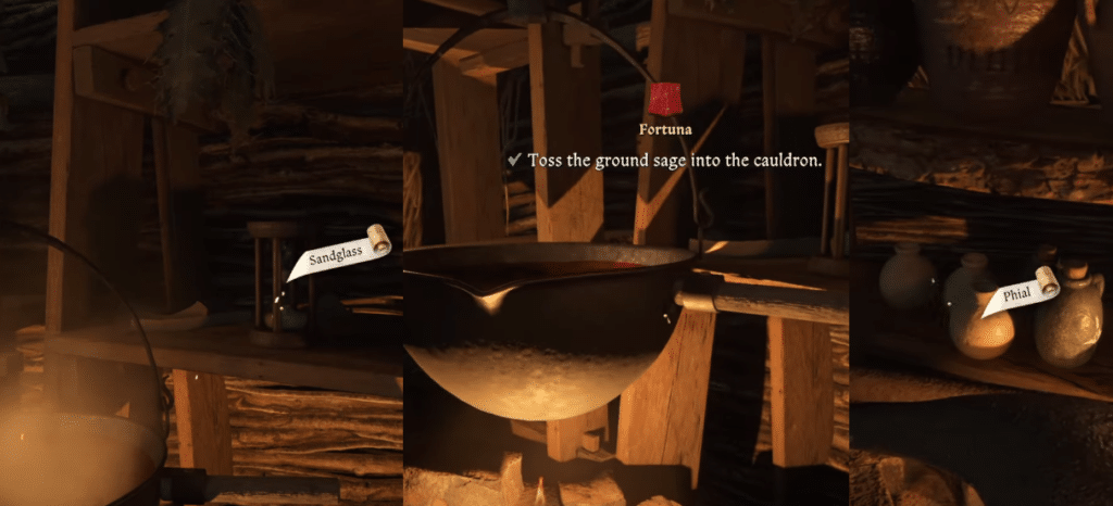 KCD2 finishing up the potion