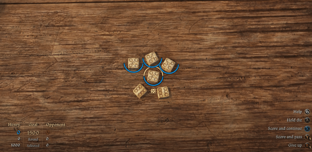 KCD2 playing dice