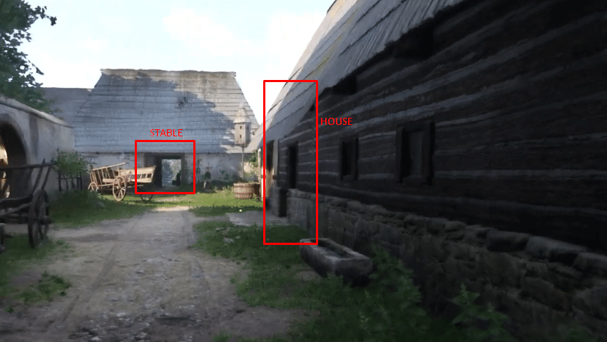 KCD2 stable and house location