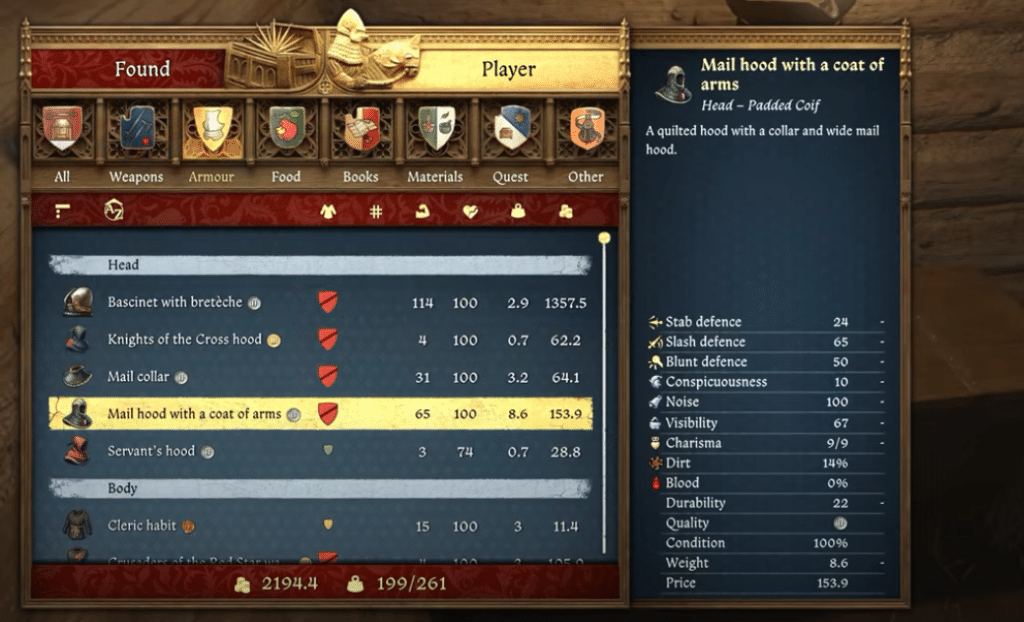 KCD2 storing stolen items