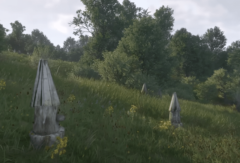 KCD2 example of bee hives 
