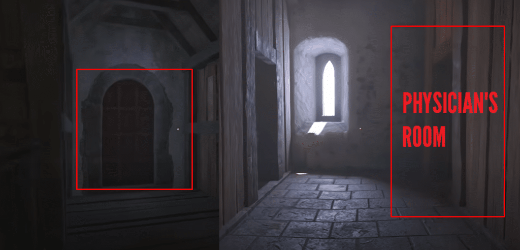 KCD2 location of the physician's room