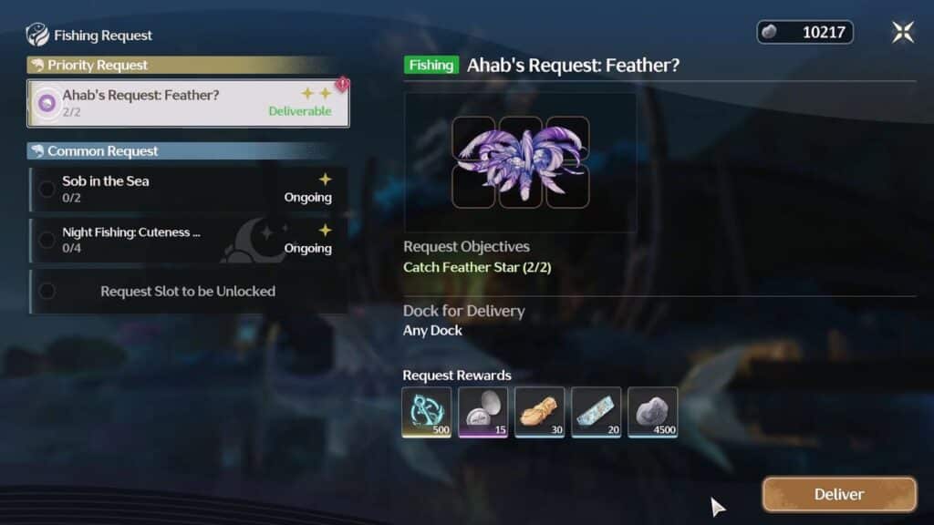 Deliver | Wuthering Waves: “Ahab's Request: Feather?” Guide