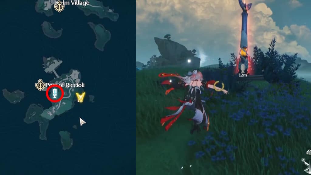 Resonance Beacon 1 | Wuthering Waves: Riccioli Islands 100% Exploration Progress Guide