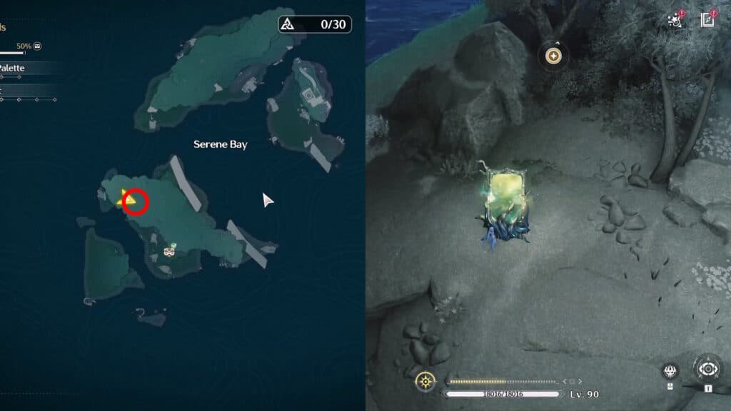 Serene Bay Overflowing Palette | Wuthering Waves: Riccioli Islands 100% Exploration Progress Guide