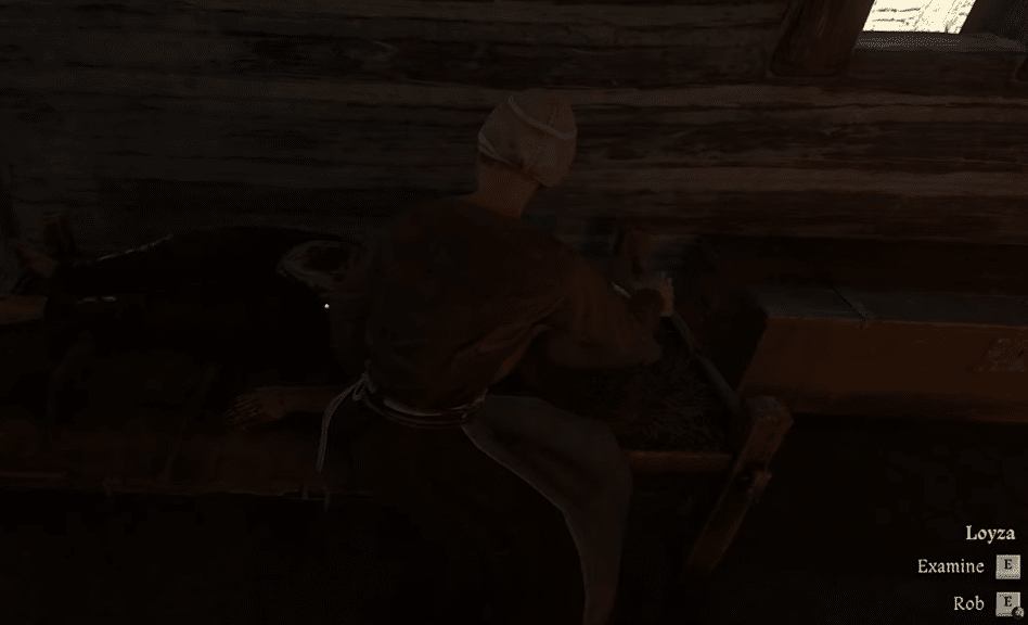 KCD2 loyza in bed