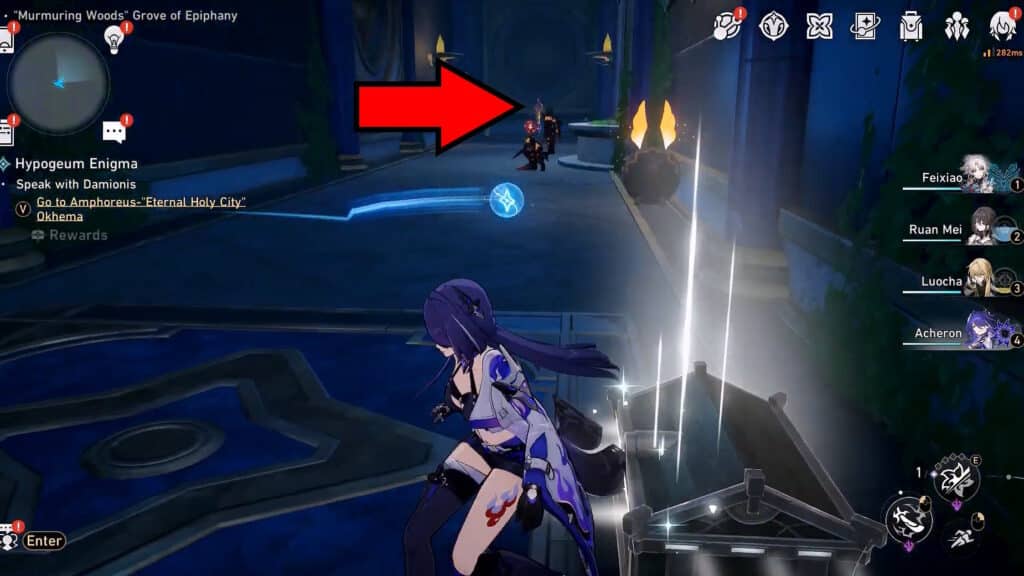 F1 Puzzle Room Golden Scapegoat | Honkai Star Rail: All Murmuring Woods Grove of Epiphany Golden Scapegoat