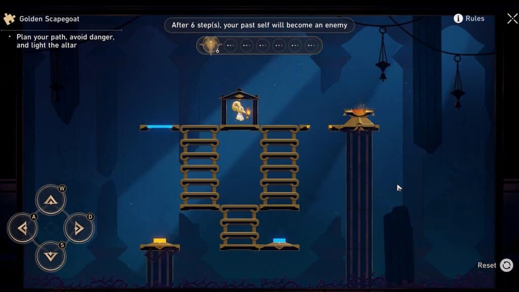 F1 PR Golden Scapegoat Puzzle Start | Honkai Star Rail: All Murmuring Woods Grove of Epiphany Golden Scapegoat