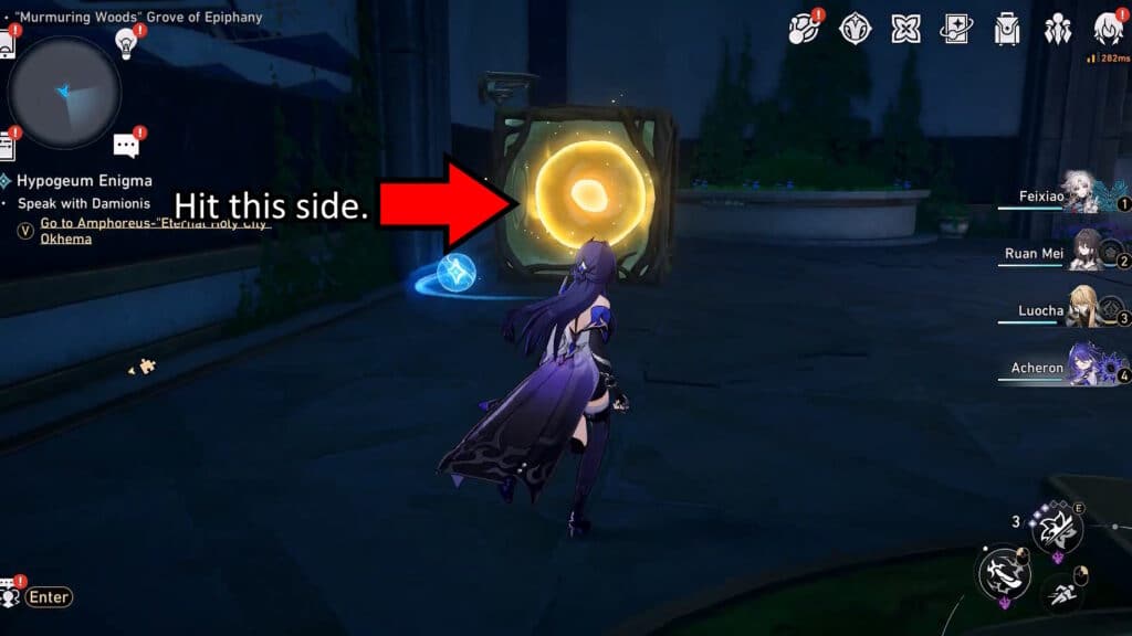 Proper Orb Side | Honkai Star Rail: All Murmuring Woods Grove of Epiphany Golden Scapegoat