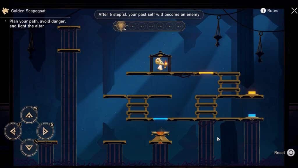 Puzzle begins | Honkai Star Rail: All Murmuring Woods Grove of Epiphany Golden Scapegoat