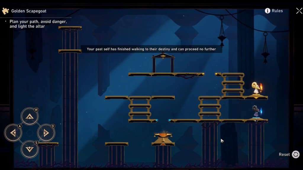 Final puzzle solved! | Honkai Star Rail: All Murmuring Woods Grove of Epiphany Golden Scapegoat