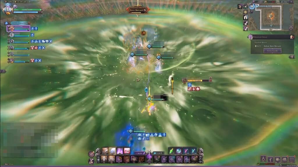 Poison AOE Wave | Throne & Liberty: Norn Bercant Boss Guide & Mechanics | Doomrot Grove Dungeon Boss