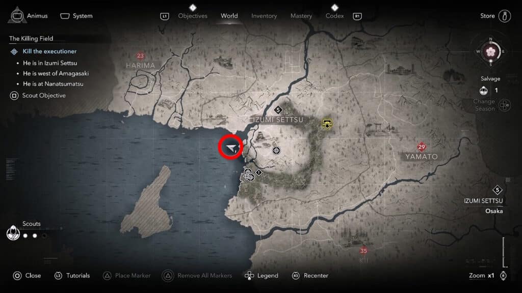 Bloodshade Location