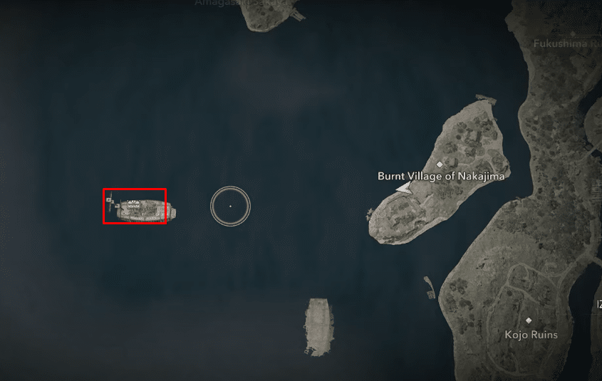 ACS ship with chest location