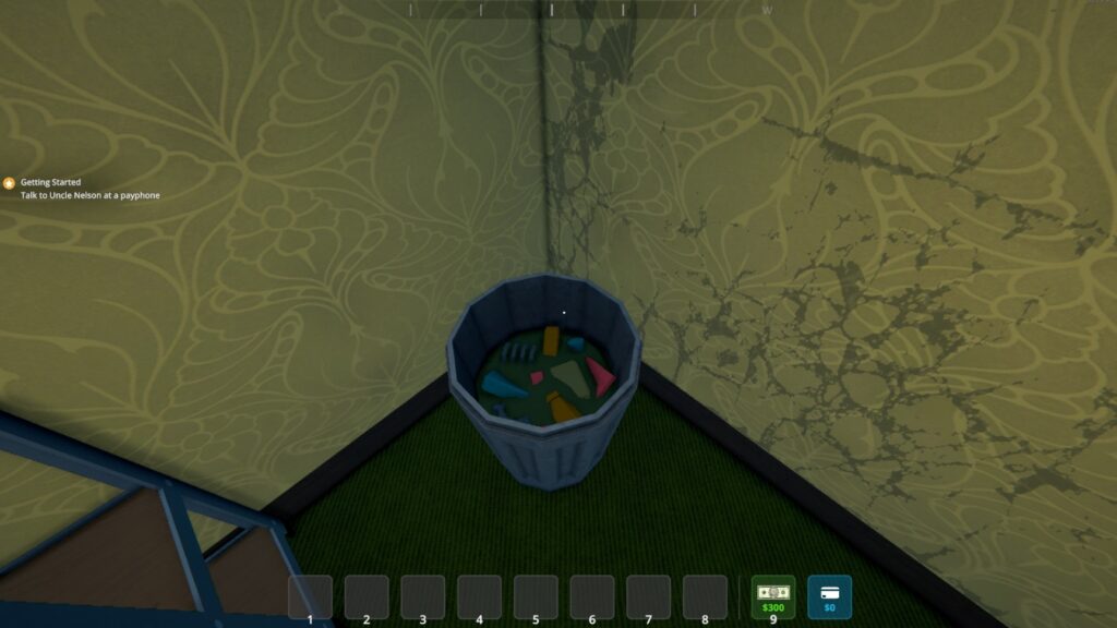 Schedule 1 trash bins