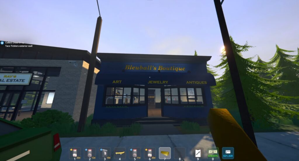 Jewelry Shop Location Schedule 1