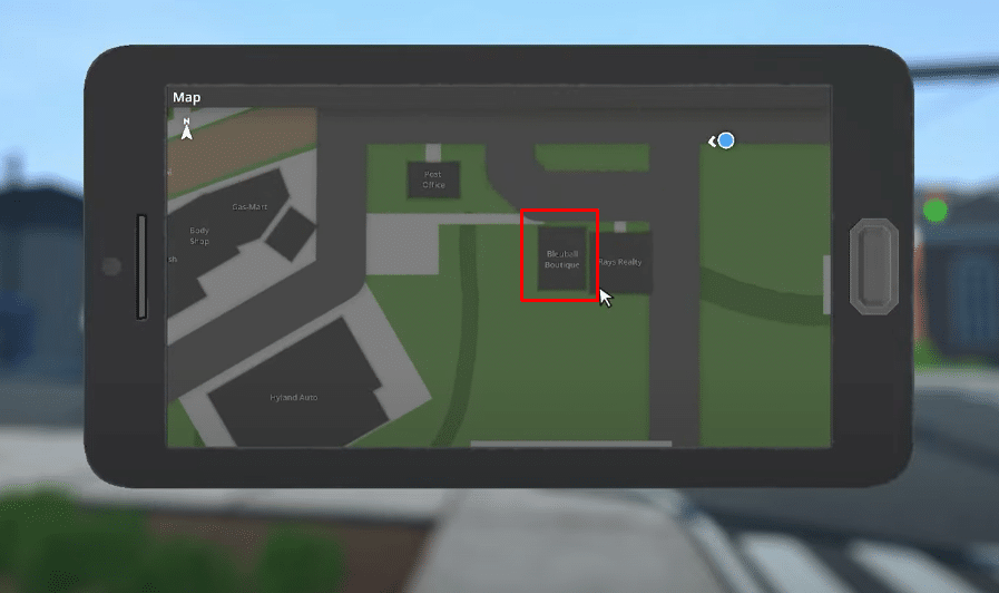 schedule 1 map with boutique highlighted