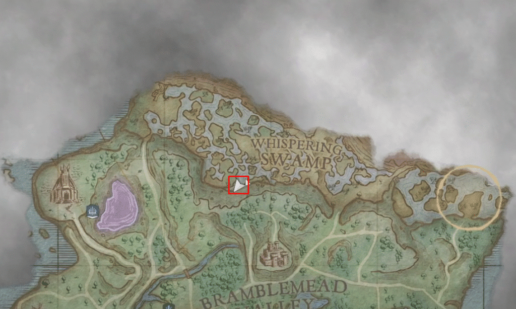 runescape dragonwilds map with spirit #4 location